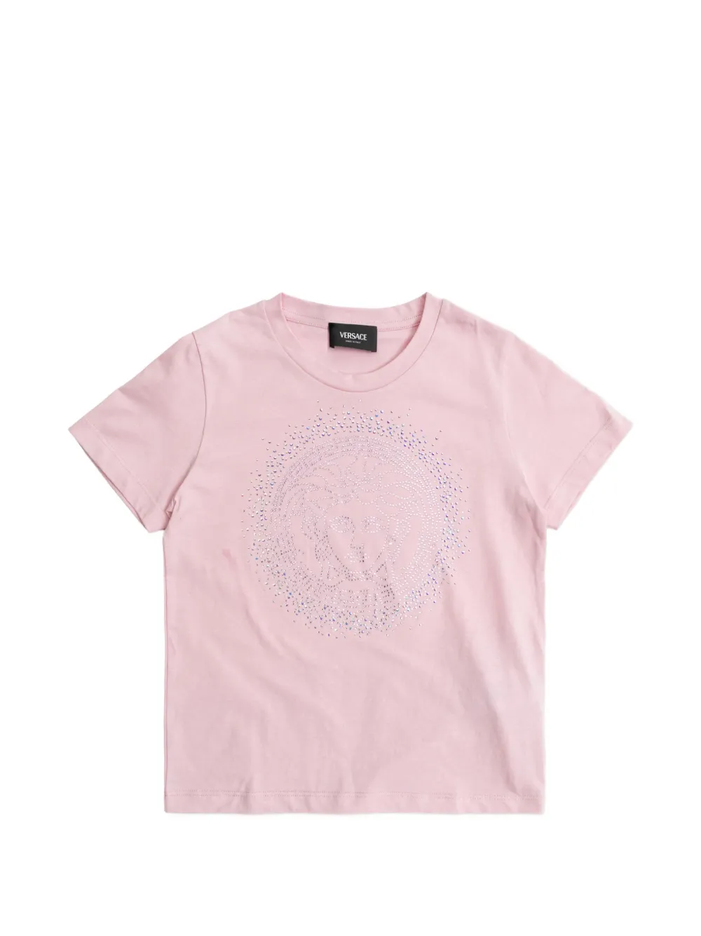 Футболка с украшенным логотипом Versace Kids, розовый
Футболка с украшенным логотипом Versace Kids, розовый