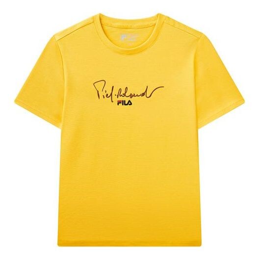 Футболка alphabet logo round neck casual short sleeve yellow Fila, желтый
Футболка alphabet logo round neck casual short sleeve yellow Fila, желтый