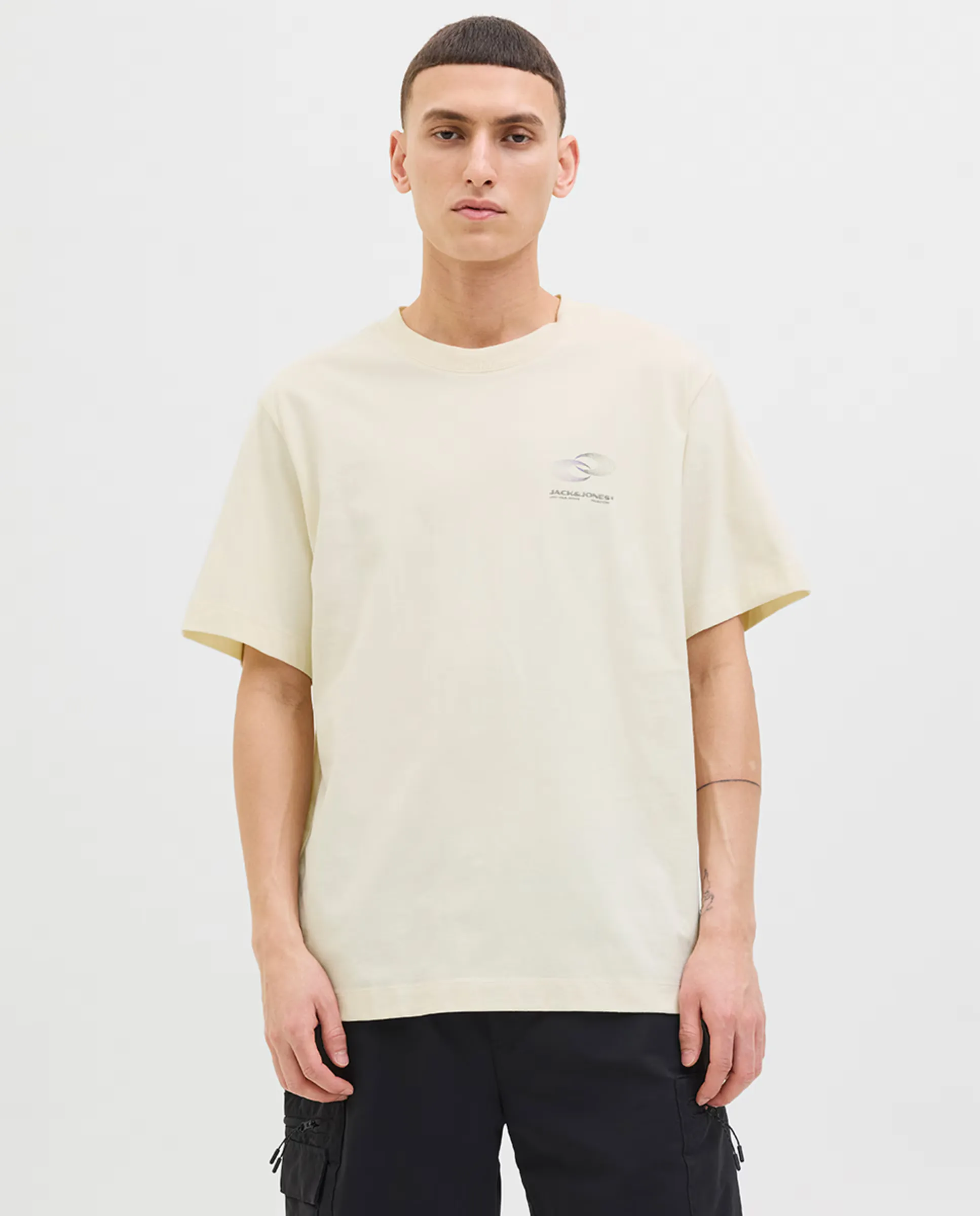 Мужская футболка с коротким рукавом и боковым принтом Jack & Jones, желтый
Мужская футболка с коротким рукавом и боковым принтом Jack & Jones, желтый