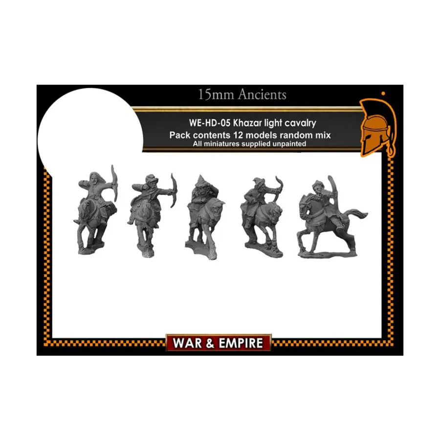 Конница - Легкая (Хазар), War & Empire - Dark Ages Miniatures - Horde (15mm)
Конница - Легкая (Хазар), War & Empire - Dark Ages Miniatures - Horde (15mm)