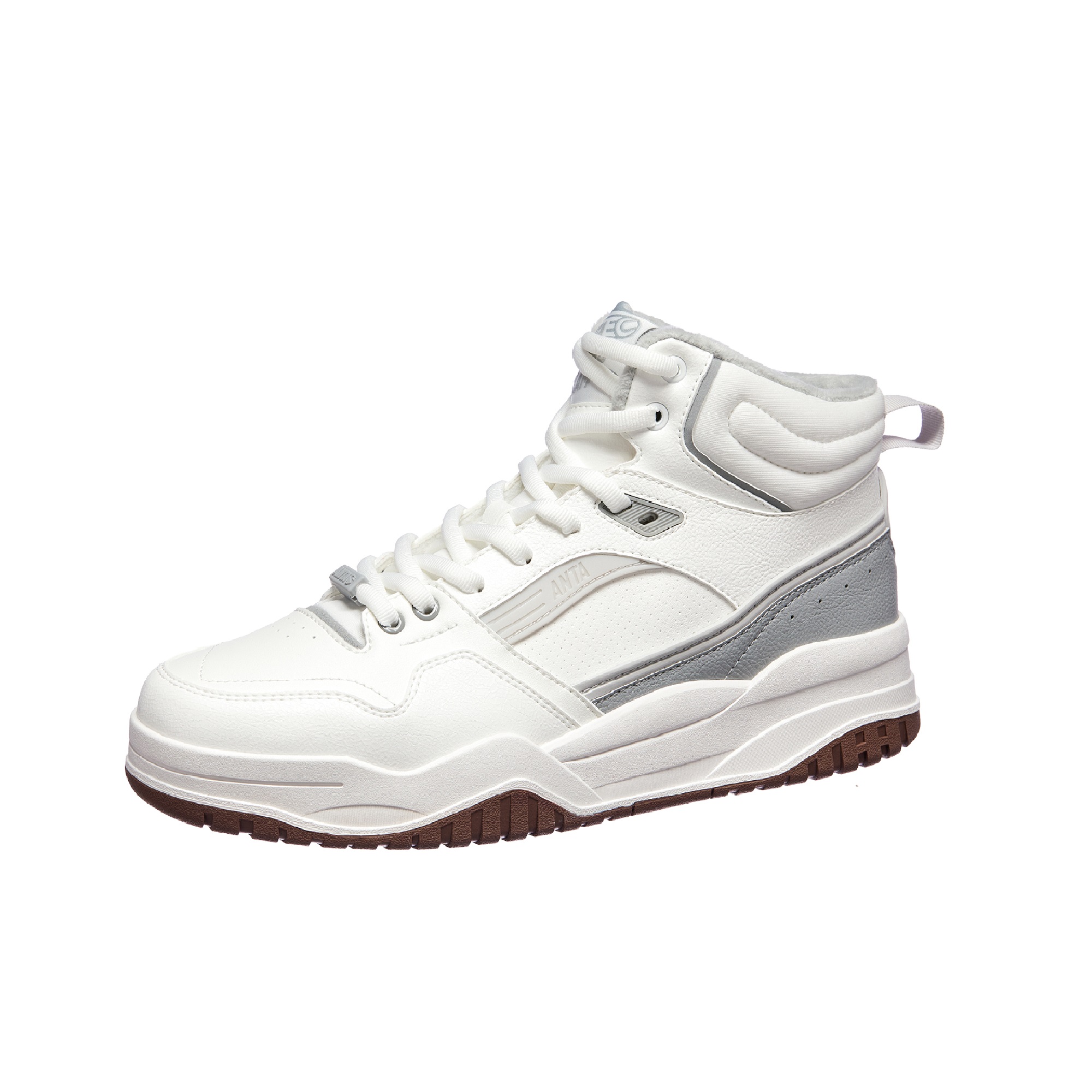 Высокие кроссовки для скейтбординга Slam Coverage, устойчивые к истиранию, мужские ANTA, белый/серый
Высокие кроссовки для скейтбординга Slam Coverage, устойчивые к истиранию, мужские ANTA, белый/серый