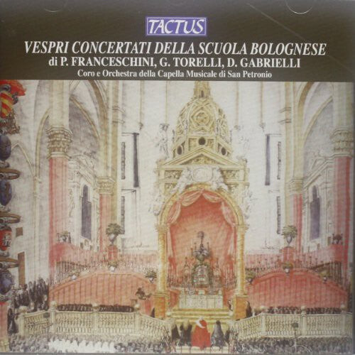 CD диск Franceschini / Bologna Cappella: Vespri Concertati Della Scuola
CD диск Franceschini / Bologna Cappella: Vespri Concertati Della Scuola