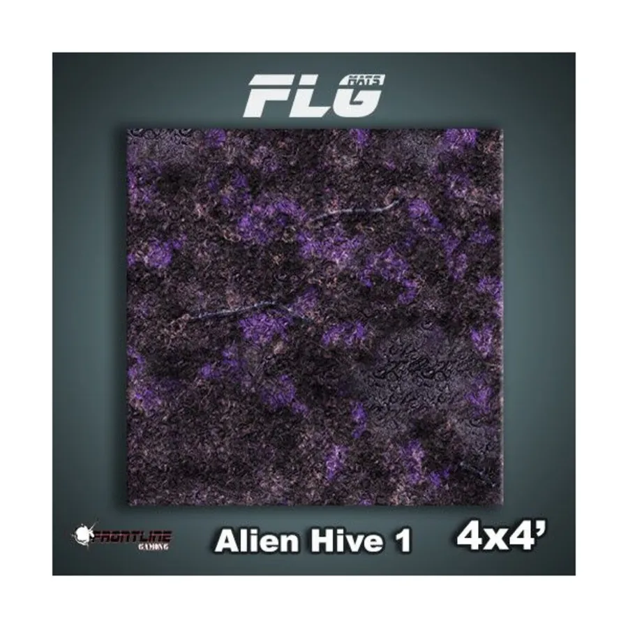 4 х 4 фута — Улей пришельцев, фиолетовый, F.L.G. Mats 4' x 4'
4 х 4 фута — Улей пришельцев, фиолетовый, F.L.G. Mats 4' x 4'