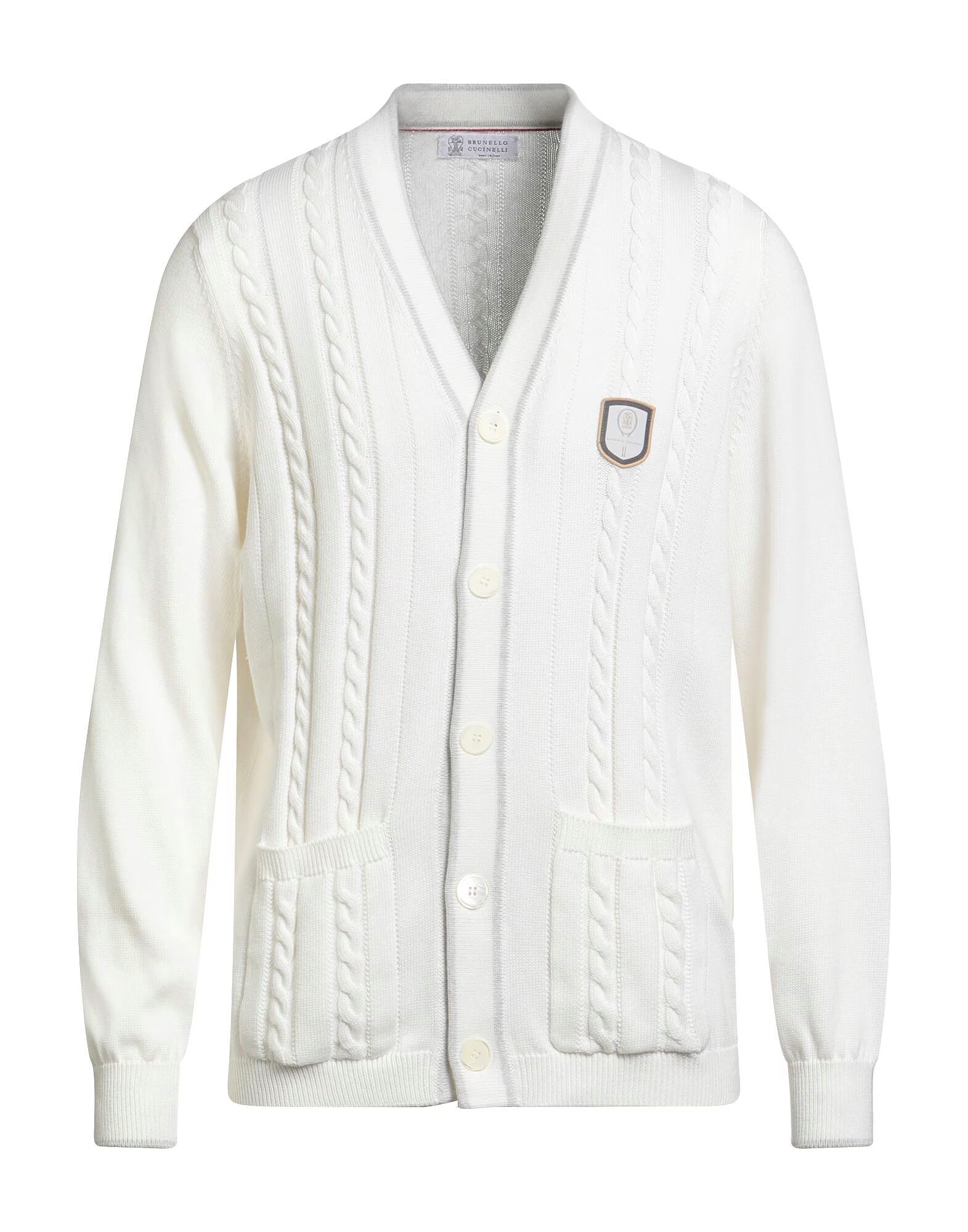 Кардиган Brunello Cucinelli, белый
Кардиган Brunello Cucinelli, белый