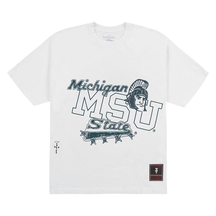 Футболка Cactus Jack By Travis Scott Cactus Jack by Travis Scott x Mitchell & Ness Michigan State University Handdrawn Tee, белый
Футболка Cactus Jack By Travis Scott Cactus Jack by Travis Scott x Mitchell & Ness Michigan State University Handdrawn Tee, белый