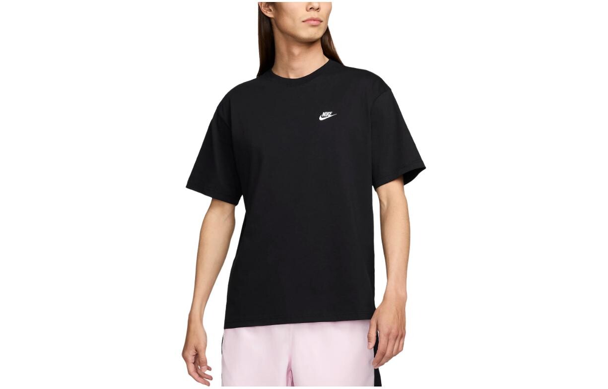 Одежда Футболка мужская черная Nike, черный
Одежда Футболка мужская черная Nike, черный