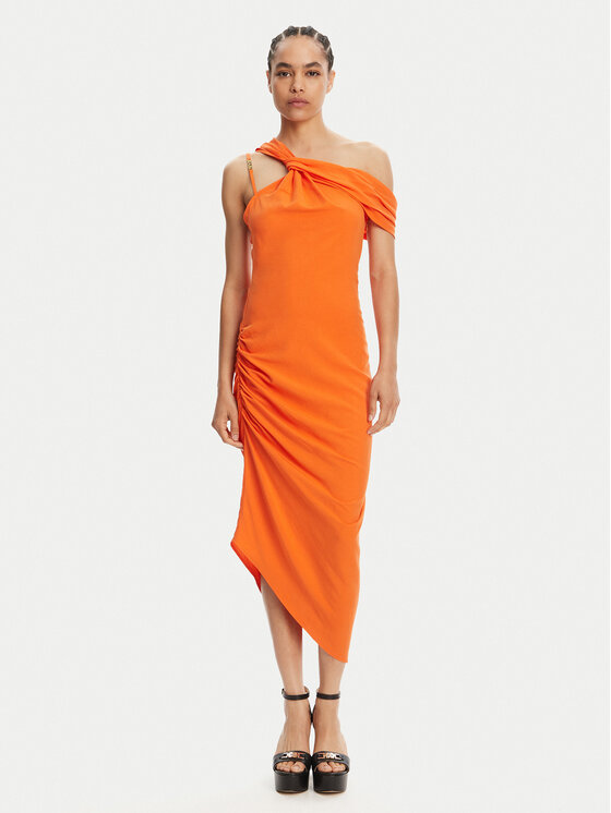 Коктейльное платье облегающего кроя 78HAO903 Versace Jeans Couture, оранжевый
Коктейльное платье облегающего кроя 78HAO903 Versace Jeans Couture, оранжевый