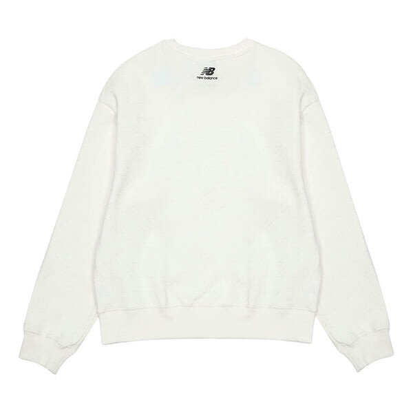 Свитер с логотипом повседневная толстовка New Balance, белый
Свитер с логотипом повседневная толстовка New Balance, белый