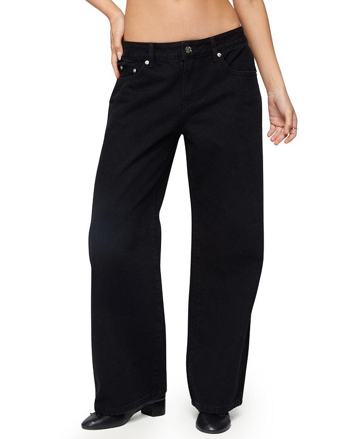 Повседневные джинсы с низкой посадкой Petite Daytime в черном оттенке Edikted, черный
Повседневные джинсы с низкой посадкой Petite Daytime в черном оттенке Edikted, черный