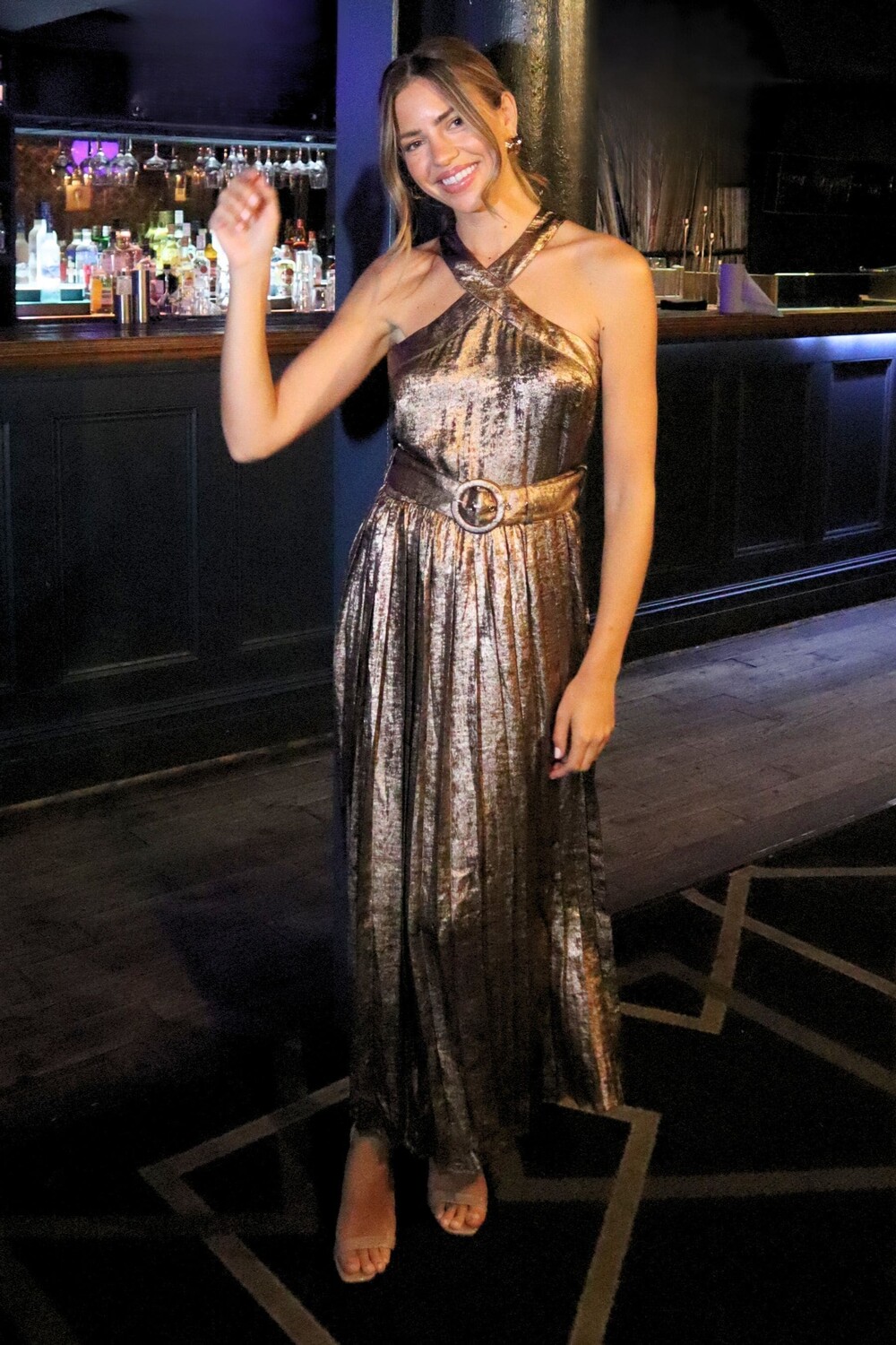 Платье макси с плиссировкой Luisa Style Cheat, золотой
Платье макси с плиссировкой Luisa Style Cheat, золотой