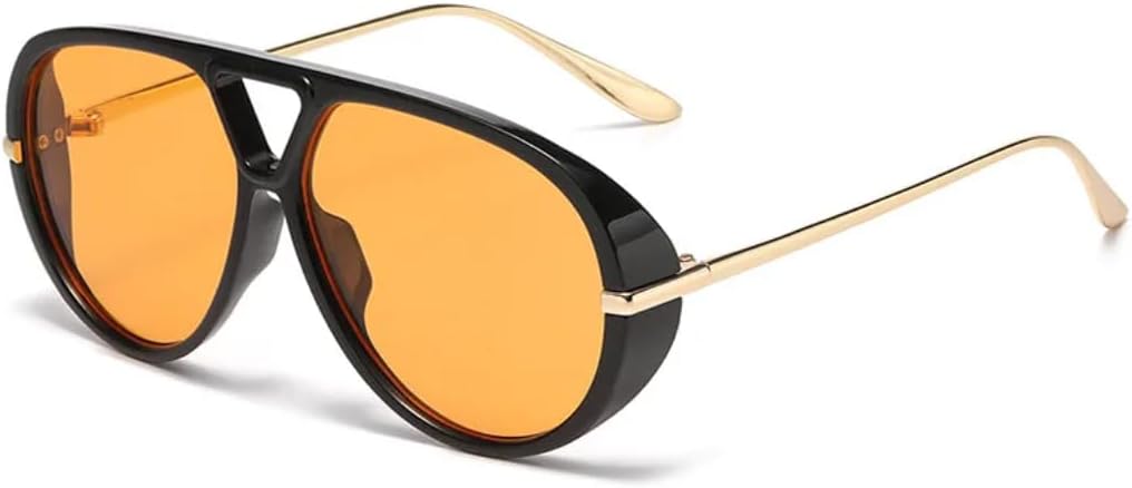 Солнцезащитные очки с защитой UV400 | Двойные перемычки, увеличенный градиент | Для женщин и мужчин, для занятий спортом на открытом воздухе и вождения DSVIGF, Black Orange
Солнцезащитные очки с защитой UV400 | Двойные перемычки, увеличенный градиент | Для женщин и мужчин, для занятий спортом на открытом воздухе и вождения DSVIGF, Black Orange