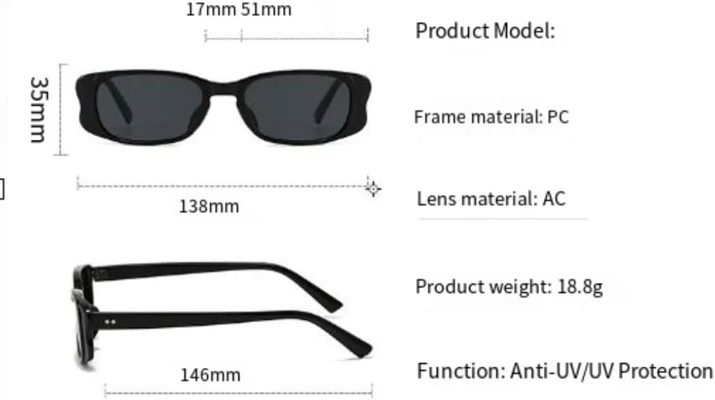 Солнцезащитные очки с защитой UV400 | Маленькая оправа "кошачий глаз" | для женщин и мужчин | для занятий спортом на открытом воздухе и вождения DSVIGF, C6
Солнцезащитные очки с защитой UV400 | Маленькая оправа "кошачий глаз" | для женщин и мужчин | для занятий спортом на открытом воздухе и вождения DSVIGF, C6