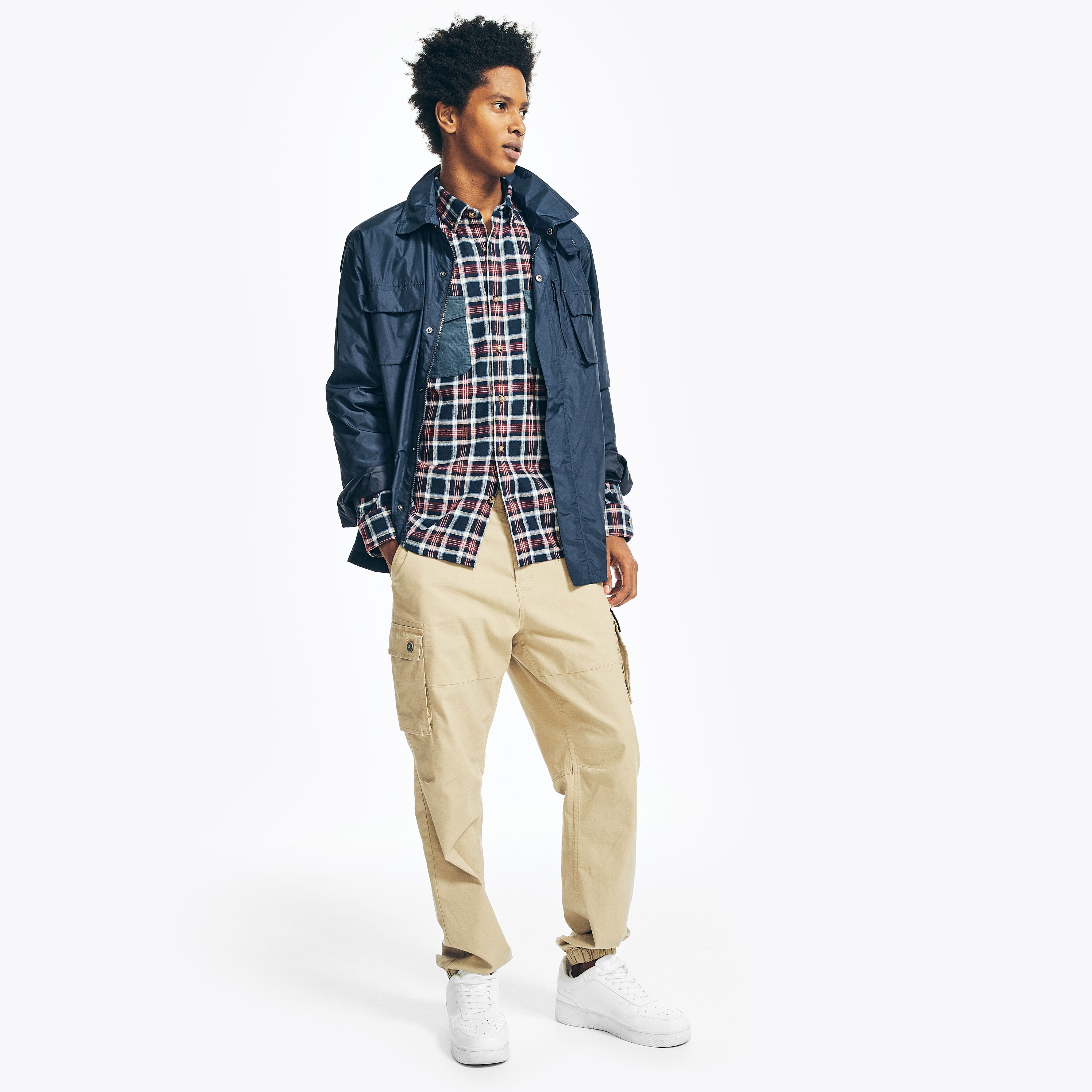 Мужская рубашка Nautica Sustainably Crafted Flannel Plaid Shirt, темно-синий
Мужская рубашка Nautica Sustainably Crafted Flannel Plaid Shirt, темно-синий