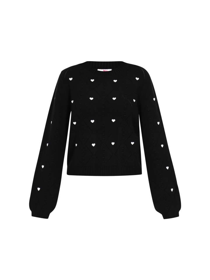 Женский свитер черного цвета myMo
Женский свитер черного цвета myMo