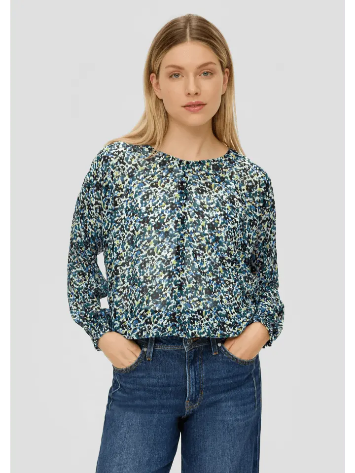 Блуза sOliver langarm, цвет mehrfarbig-schwarz
Блуза sOliver langarm, цвет mehrfarbig-schwarz