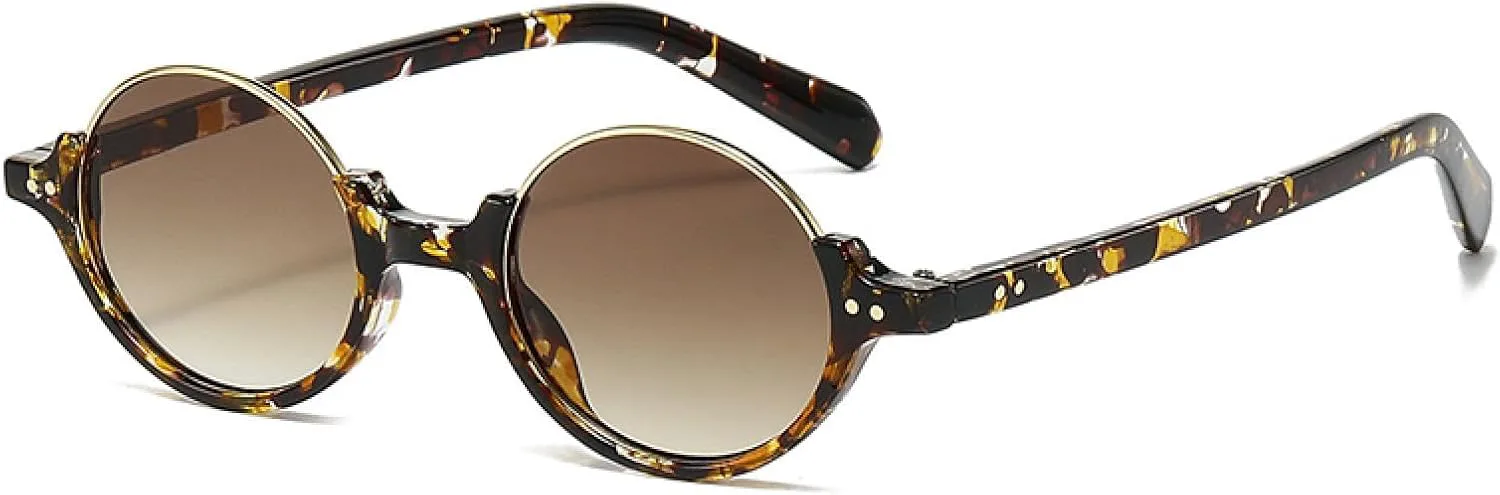 Винтажные круглые солнцезащитные очки для женщин, модные градиентные очки UV400 для мужчин, трендовые очки с заклепками в стиле панк TVTBBVV, Pattern Tea Gradient
Винтажные круглые солнцезащитные очки для женщин, модные градиентные очки UV400 для мужчин, трендовые очки с заклепками в стиле панк TVTBBVV, Pattern Tea Gradient