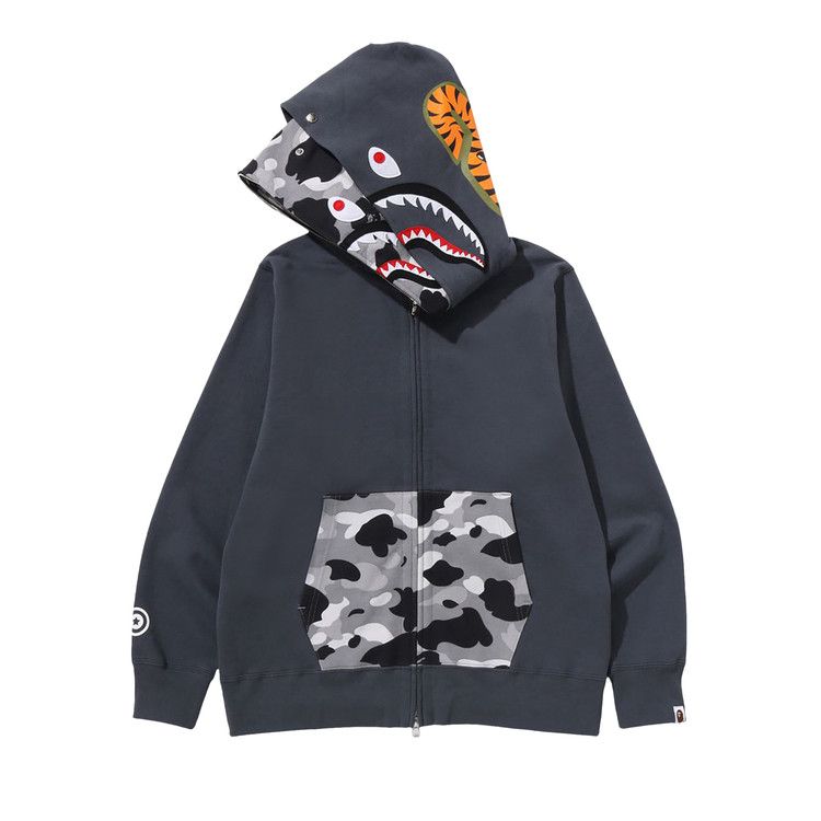Худи BAPE 1st Camo Shark Full Zip Double Hoodie, Grey
Худи BAPE 1st Camo Shark Full Zip Double Hoodie, Grey