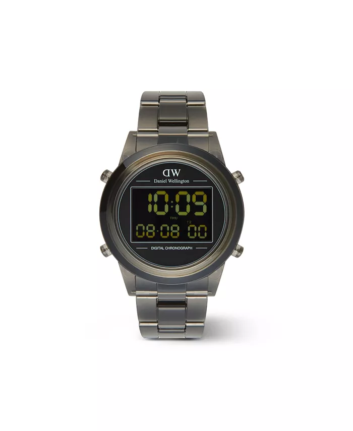 Унисекс-хронограф, серые пластиковые часы, 42 мм Daniel Wellington
Унисекс-хронограф, серые пластиковые часы, 42 мм Daniel Wellington