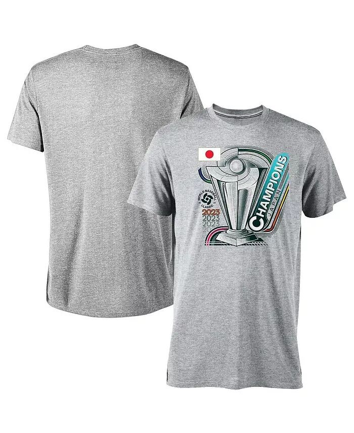 Мужская серая футболка Japan Baseball 2023 World Baseball Classic Champions Tri-Blend Legends
Мужская серая футболка Japan Baseball 2023 World Baseball Classic Champions Tri-Blend Legends