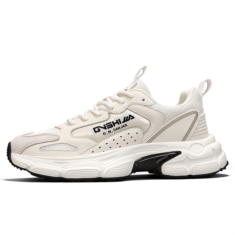Противоскользящие, износостойкие, дышащие, легкие, увеличивающие рост, низкие, массивные кроссовки для мужчин G.N.SHIJIA, Beige
Противоскользящие, износостойкие, дышащие, легкие, увеличивающие рост, низкие, массивные кроссовки для мужчин G.N.SHIJIA, Beige