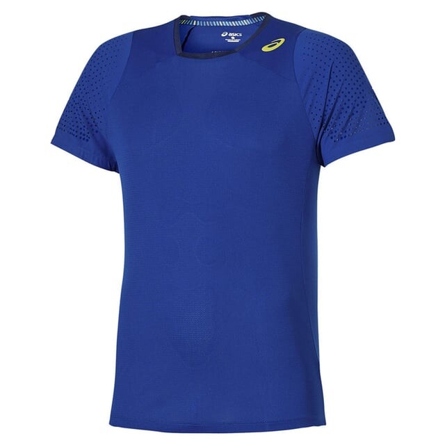 Спортивная охлаждающая мужская синяя футболка Asics, синий
Спортивная охлаждающая мужская синяя футболка Asics, синий
