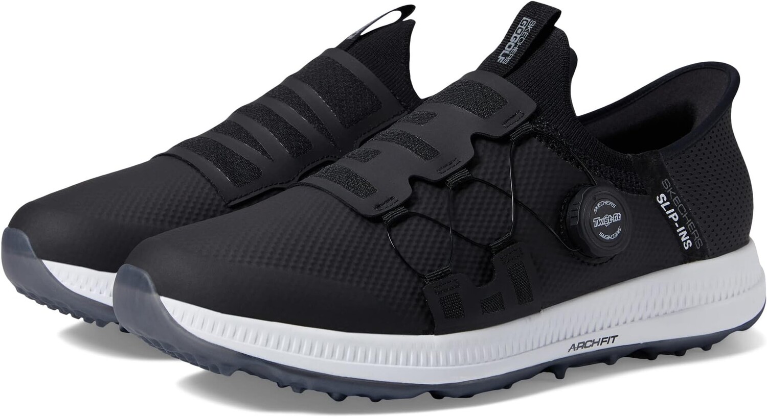 Кроссовки Go Golf Elite 5 Hands Free Slip-Ins Skechers, цвет Black/White 
Кроссовки Go Golf Elite 5 Hands Free Slip-Ins Skechers, цвет Black/White