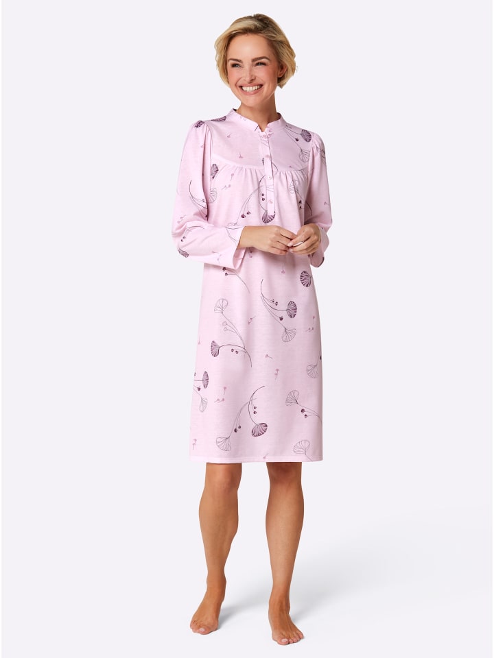 Ночная рубашка с розовым принтом WITT WEIDEN
Ночная рубашка с розовым принтом WITT WEIDEN