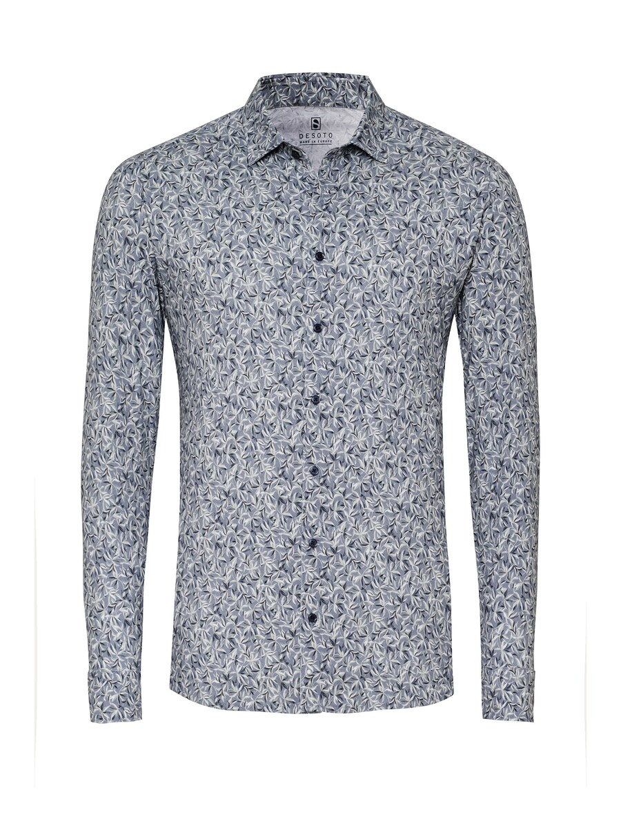 Приталенная рубашка на пуговицах DESOTO, серый
Приталенная рубашка на пуговицах DESOTO, серый
