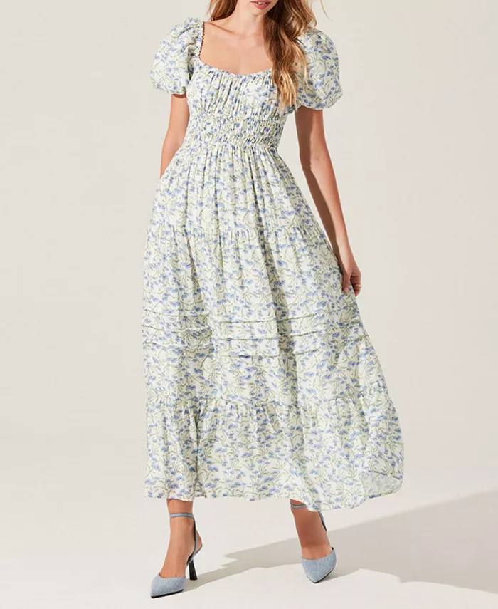 Женское макси-платье Florentina с пышными рукавами ASTR the Label, мультиколор
Женское макси-платье Florentina с пышными рукавами ASTR the Label, мультиколор