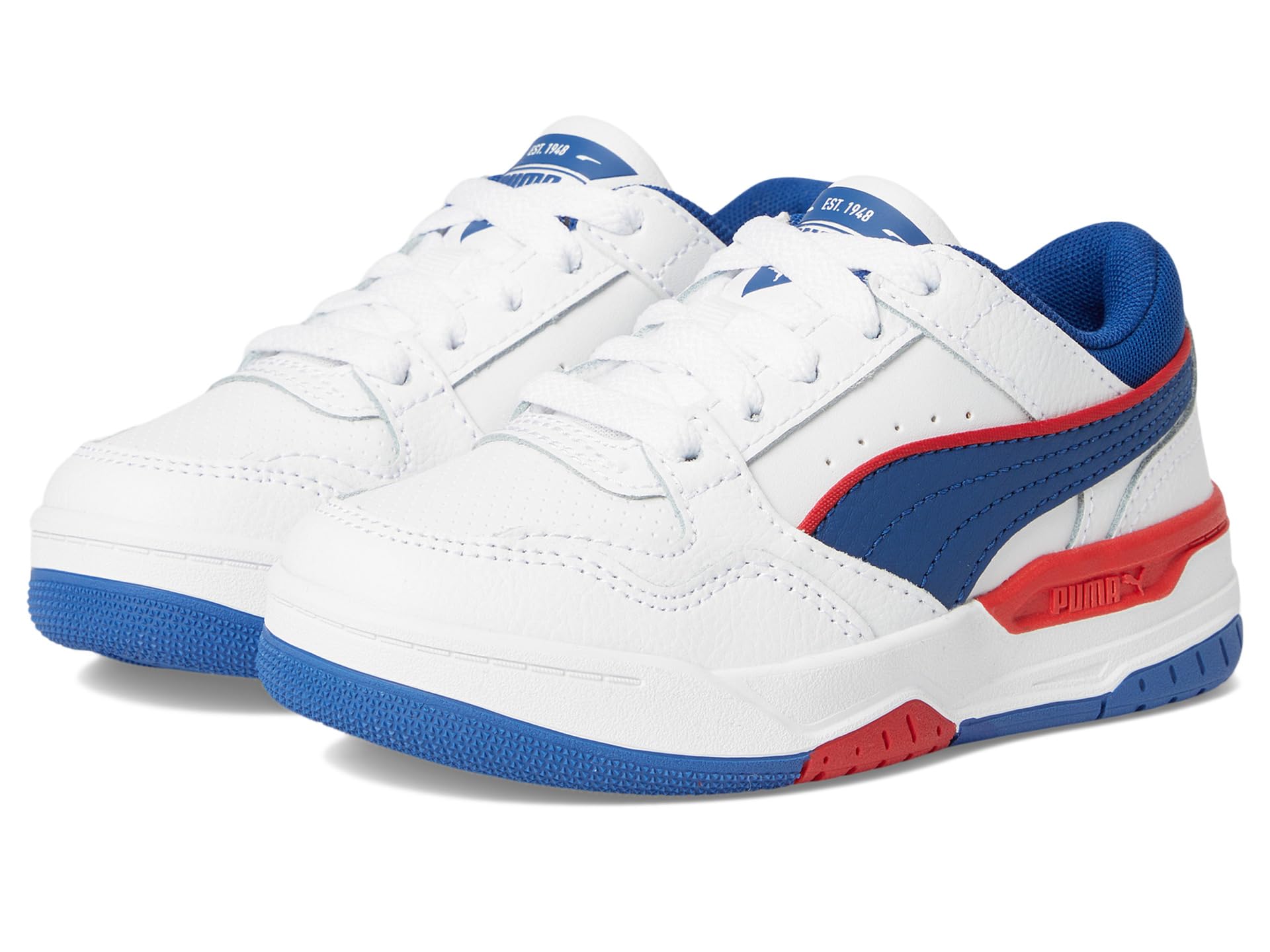 Кроссовки PUMA Kids Rebound Layup Lo, цвет Puma White/Clyde Royal
Кроссовки PUMA Kids Rebound Layup Lo, цвет Puma White/Clyde Royal