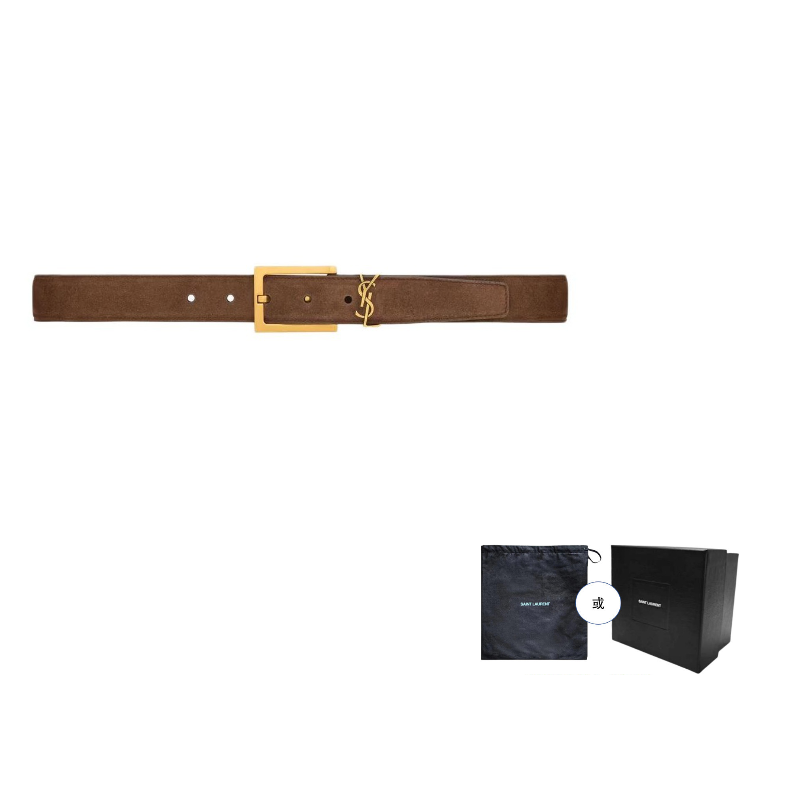SAINT LAURENT Кожаный ремень унисекс коричневый coffee шириной 3 см
SAINT LAURENT Кожаный ремень унисекс коричневый coffee шириной 3 см