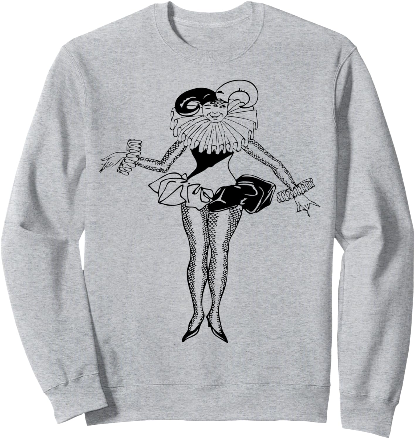 Толстовка с изображением клоуна Джокера Fashion Tees, серый
Толстовка с изображением клоуна Джокера Fashion Tees, серый