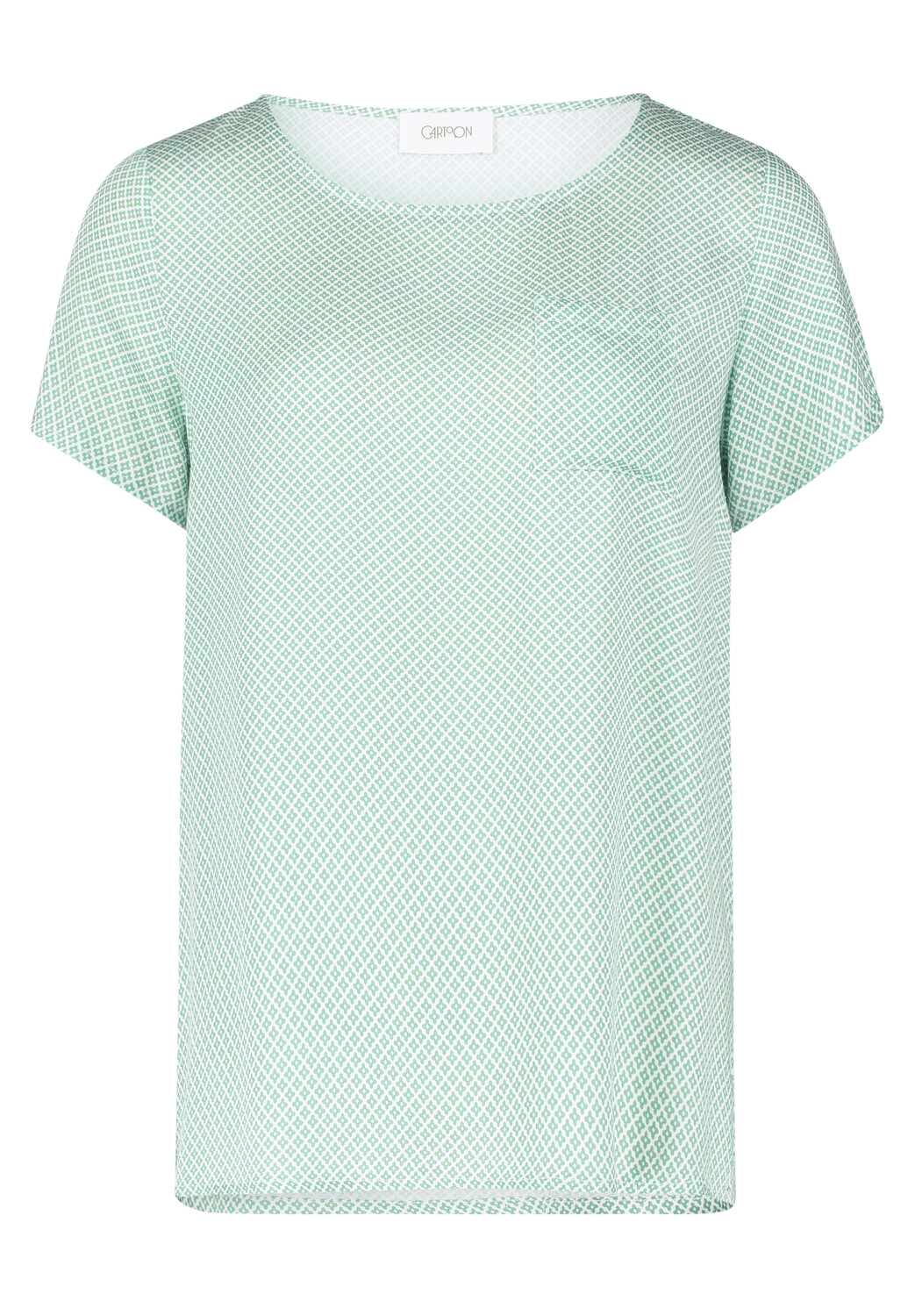 Блуза CARTOON Schlupf mit aufgesetzter Brusttasche, цвет Green/Cream
Блуза CARTOON Schlupf mit aufgesetzter Brusttasche, цвет Green/Cream