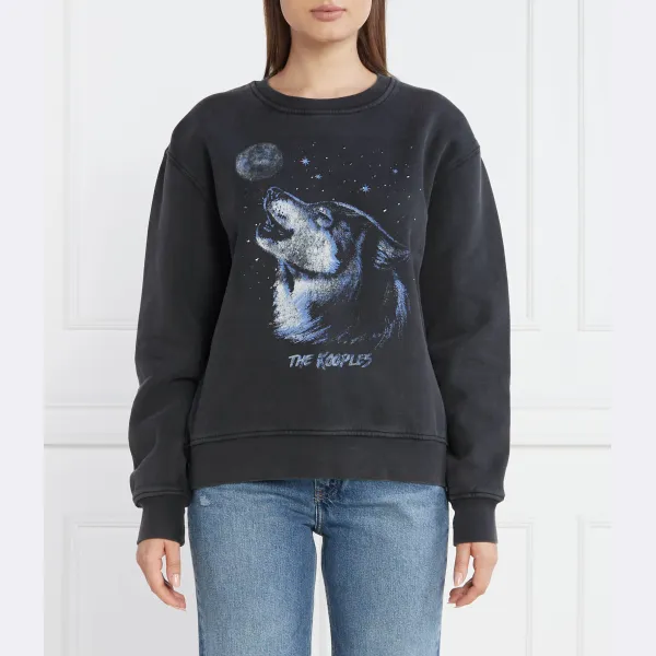 Толстовка обычного кроя The Kooples, серый
Толстовка обычного кроя The Kooples, серый