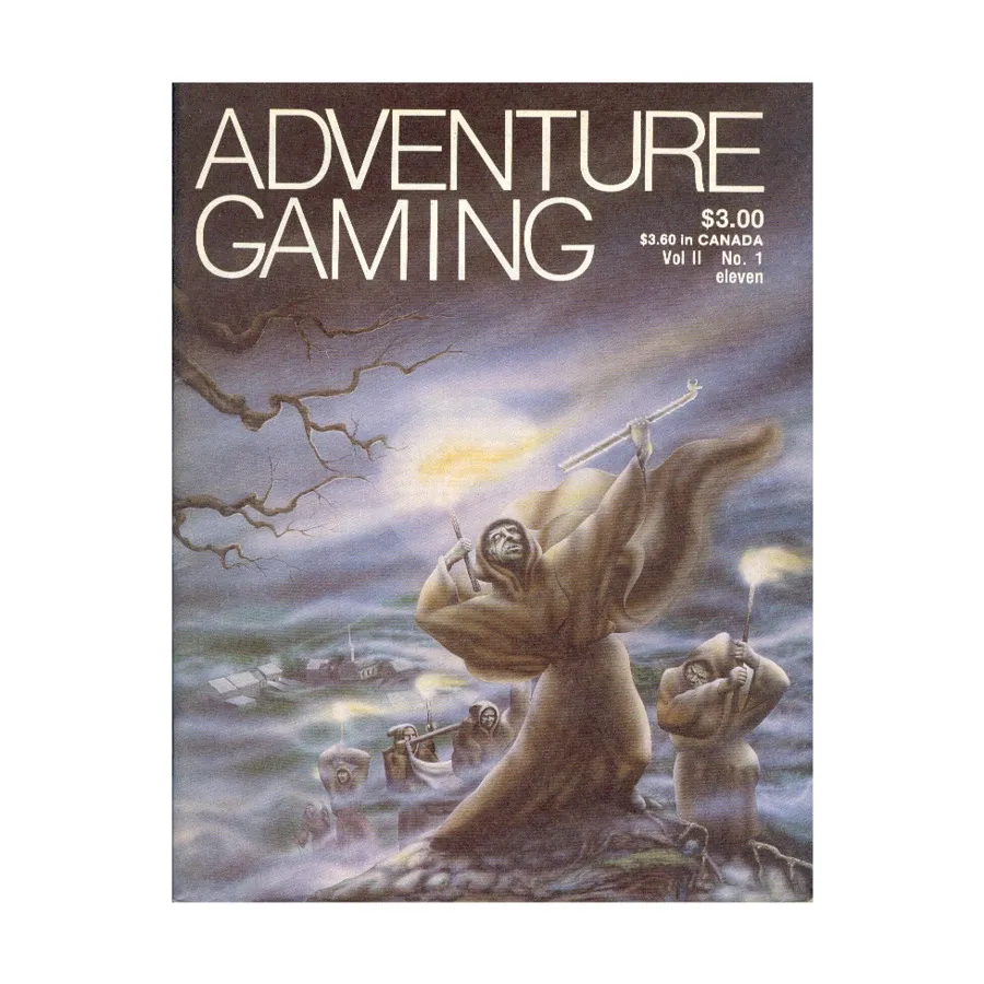 Журнал #11 "Call of Cthulhu Adventure", Adventure Gaming Magazine
Журнал #11 "Call of Cthulhu Adventure", Adventure Gaming Magazine