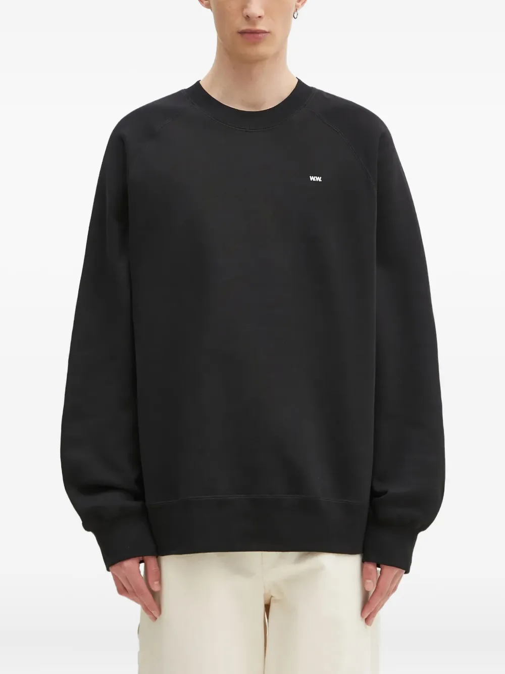 Толстовка с рукавами реглан и логотипом Wood Wood, черный
Толстовка с рукавами реглан и логотипом Wood Wood, черный