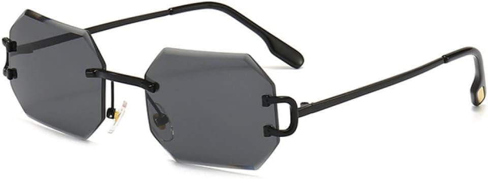 Винтажные квадратные солнцезащитные очки без оправы 2027 года для женщин и мужчин, маленькие солнцезащитные очки для женщин с защитой от УФ-излучения UV400 MTZJH, Black
Винтажные квадратные солнцезащитные очки без оправы 2027 года для женщин и мужчин, маленькие солнцезащитные очки для женщин с защитой от УФ-излучения UV400 MTZJH, Black