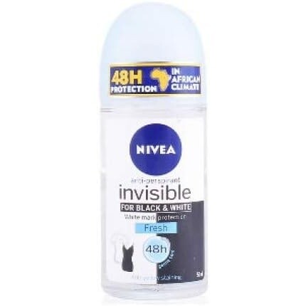 Оригинальный шариковый дезодорант Invisible for Black & White для женщин 50мл Nivea 
Оригинальный шариковый дезодорант Invisible for Black & White для женщин 50мл Nivea