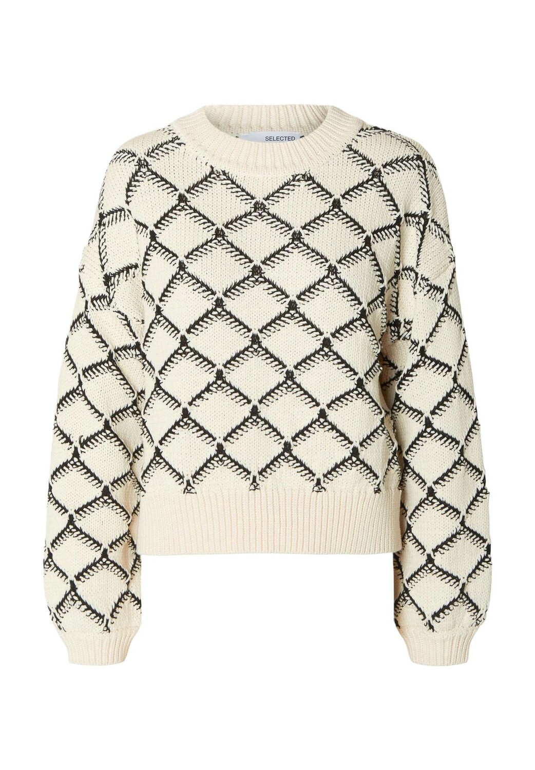 Вязаный свитер "Оливия", манжеты в рубчик, женский SELECTED FEMME, цвет 179771002 Birch/ B
Вязаный свитер "Оливия", манжеты в рубчик, женский SELECTED FEMME, цвет 179771002 Birch/ B