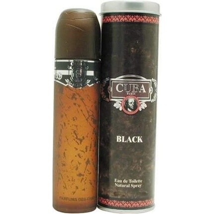 Cuba Black Eau De Toilette Spray 100ml
Cuba Black Eau De Toilette Spray 100ml