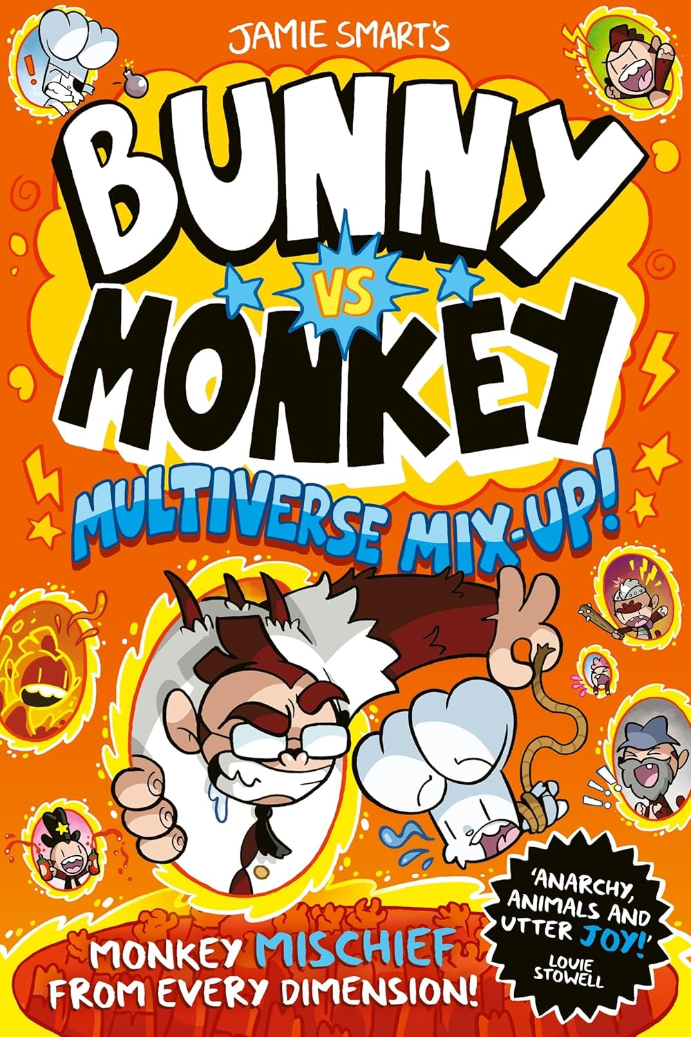 Bunny vs Monkey: Multiverse Mix-up! (a Phoenix Comic Book, from the million-selling Jamie Smart, Illustrator of the Year) (David Fickling Books)
Bunny vs Monkey: Multiverse Mix-up! (a Phoenix Comic Book, from the million-selling Jamie Smart, Illustrator of the Year) (David Fickling Books)