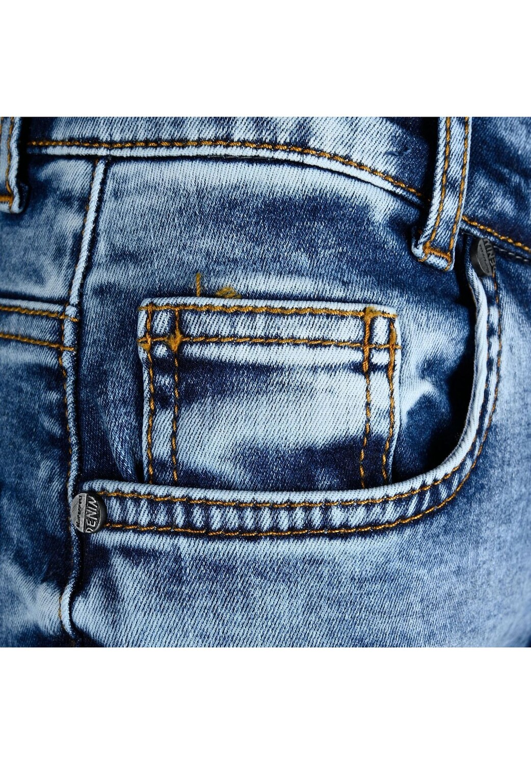 Брюки джинсовые, стираные, зауженного кроя, детские BLUE EFFECT, цвет Blue Normal
Брюки джинсовые, стираные, зауженного кроя, детские BLUE EFFECT, цвет Blue Normal