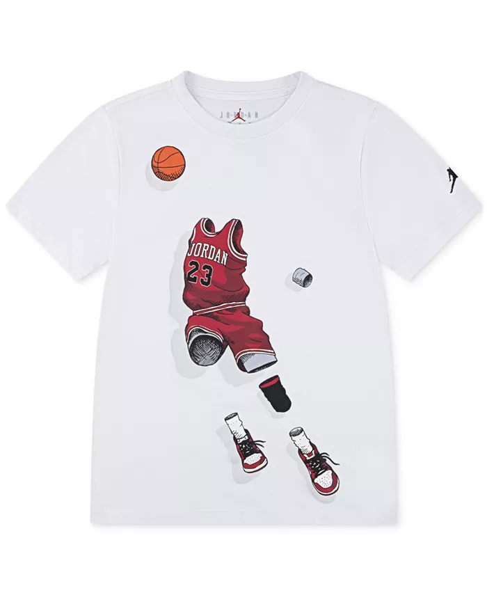 Футболка с принтом Ghost Man для мальчиков старшего возраста Jordan, белый
Футболка с принтом Ghost Man для мальчиков старшего возраста Jordan, белый