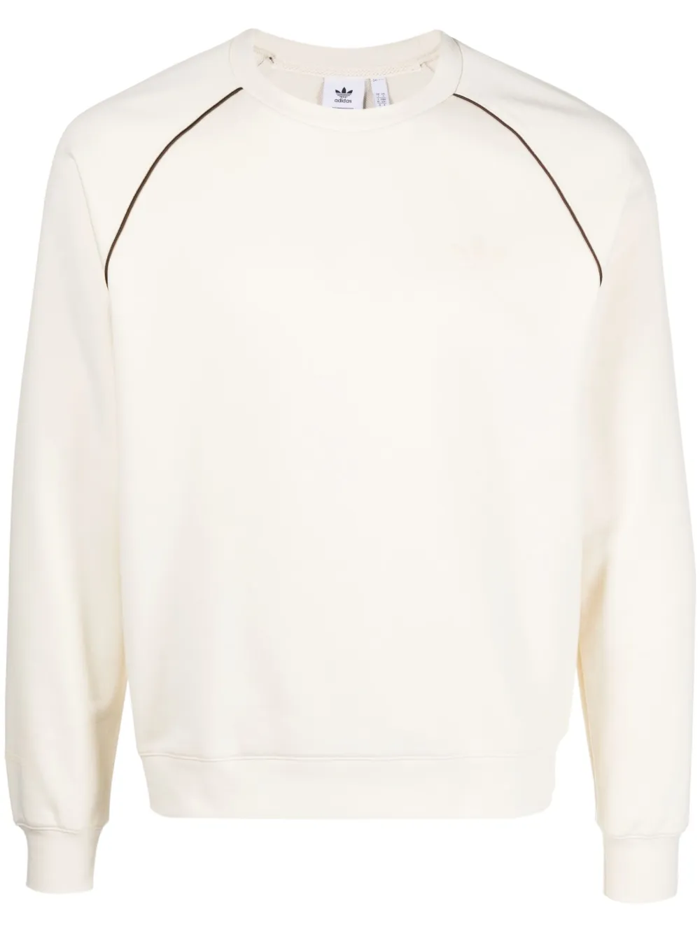 Толстовка с отделкой в полоску adidas, нейтральный
Толстовка с отделкой в полоску adidas, нейтральный