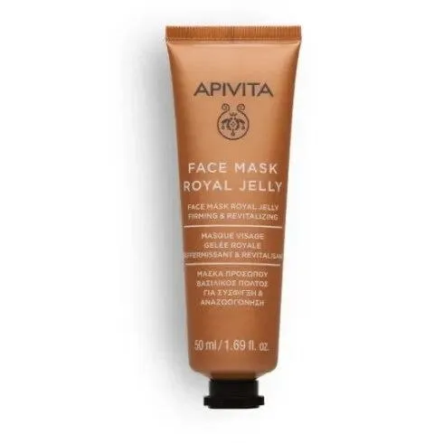 Apivita Face Mask Royal Jelly 50 мл Укрепляющая маска для лица
Apivita Face Mask Royal Jelly 50 мл Укрепляющая маска для лица