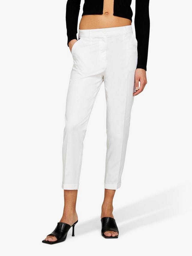 Брюки из саржи для сигарет SISLEY, белый
Брюки из саржи для сигарет SISLEY, белый