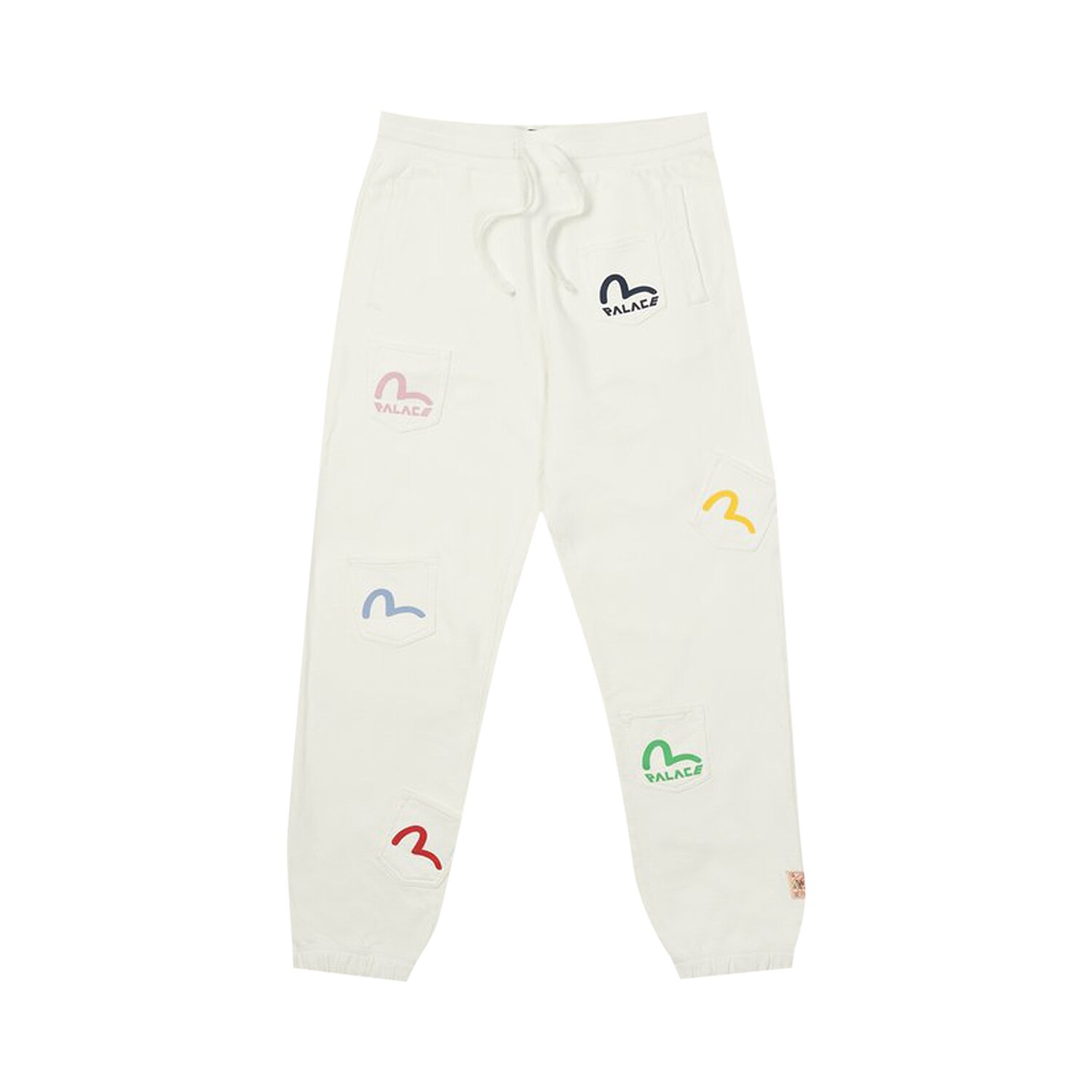 Джоггеры Palace x Evisu с несколькими карманами, Egret 
Джоггеры Palace x Evisu с несколькими карманами, Egret