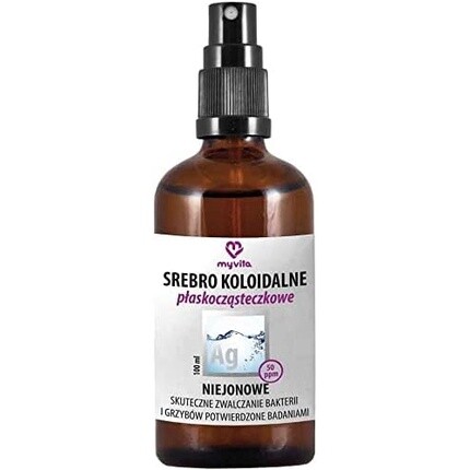 Myvita Неионный низкомолекулярный коллоидный серебро-Ag50 ppm спрей 100 мл, Proness Myvita Proness Anita
Myvita Неионный низкомолекулярный коллоидный серебро-Ag50 ppm спрей 100 мл, Proness Myvita Proness Anita