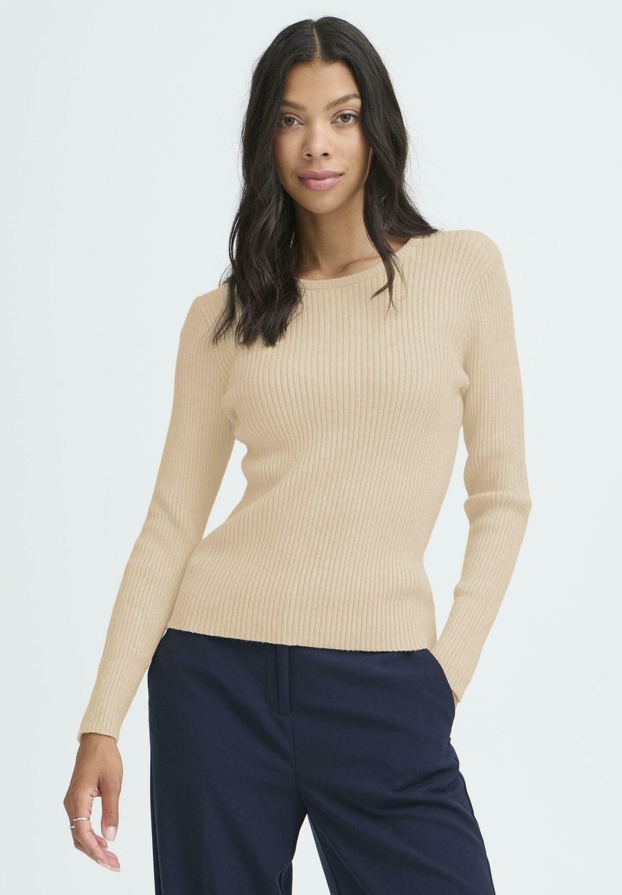 Джемпер b.young BMMNORMA RIB ONECK, Oyster Melange/Beige
Джемпер b.young BMMNORMA RIB ONECK, Oyster Melange/Beige