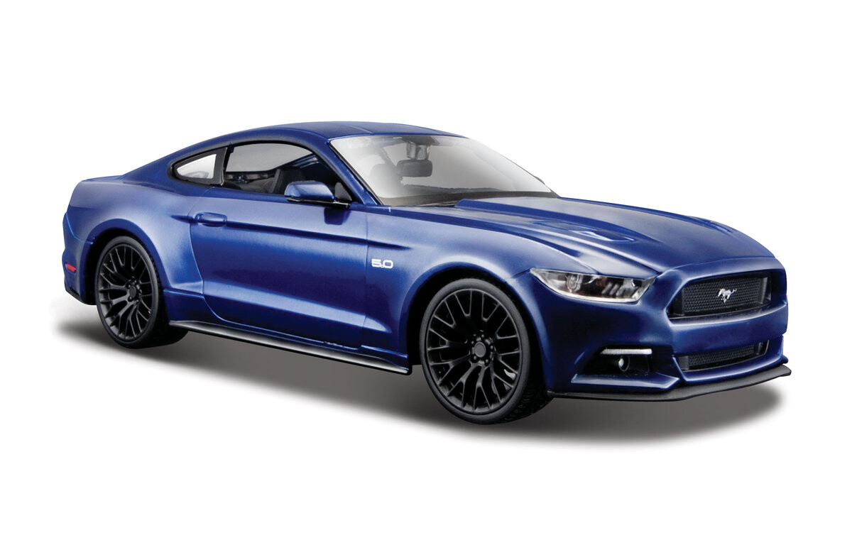 Maisto, Ford Mustang GT, 2015, Синий, 1/24, 31508
Maisto, Ford Mustang GT, 2015, Синий, 1/24, 31508